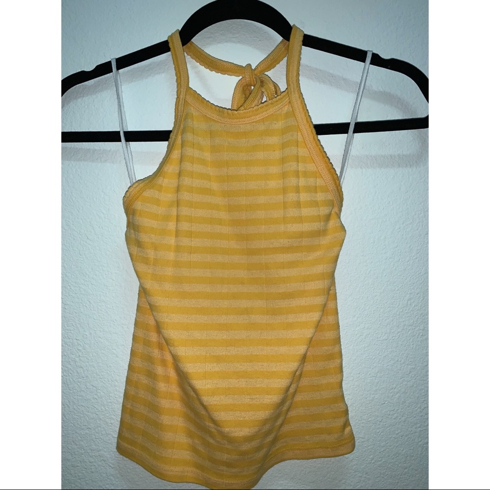 American Eagle- crop halter top